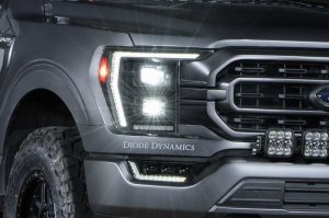 Ford F-150 Headlights - Diode Dynamics - Elite Series LED - `21-`23